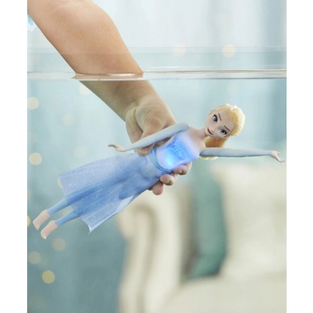 Lalka Elza Wodna Magia świeci Frozen Kraina Lodu 2